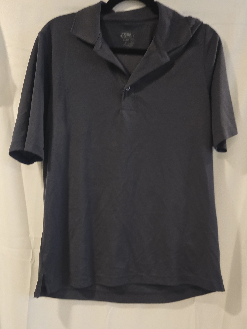 Classic Slate Short-Sleeve Polo Shirt